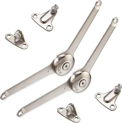 Produktbild von Kesseböhmer 2 x Duo Forte Klappenbeschlag einstellbar 75 - 110° für Klappenhöhe: 200 - 700 mm inkl. Montageanleitung