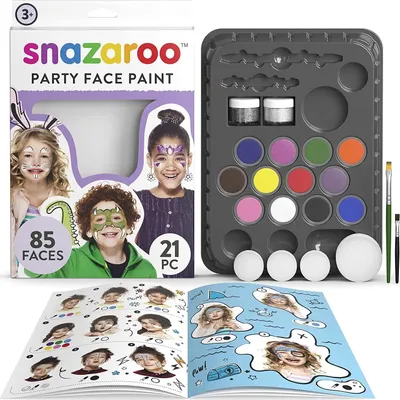 Produktbild von Gesichtsbemalungsset zum Geburtstag SNAZAROO PARTY