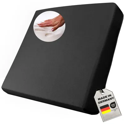 Produktbild von Orthopädisches Sitzkissen 10 cm Höhe - Antidekubitus Kissen - Gelschaum - Stützkissen