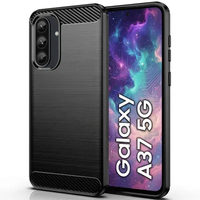 Produktbild von Hülle Carbon für Samsung Galaxy A37 5G Schutzhülle Handy Case TPU Cover Handyhülle