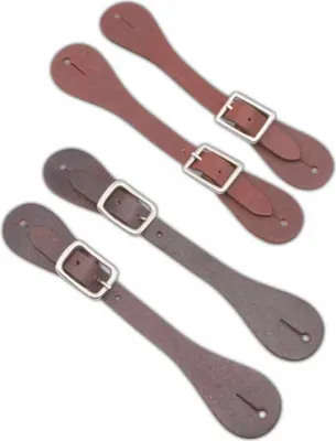 Produktbild von Westernsporenriemen aus Leder, braun in Braun