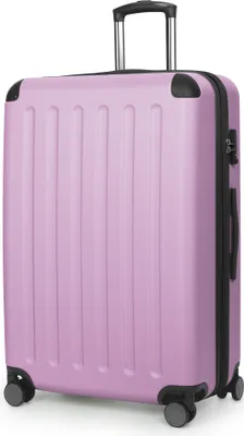 Produktbild von HAUPTSTADTKOFFER - Spree Großer Koffer erweiterbar XL Trolley Aufgabegepäck, Check-In Luggage Hardcase, Reisetrolley 4 Rollen, TSA, 75cm, 119 L,Flieder