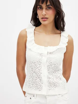 Produktbild von NA-KD Ärmellose Bluse für Frauen, S