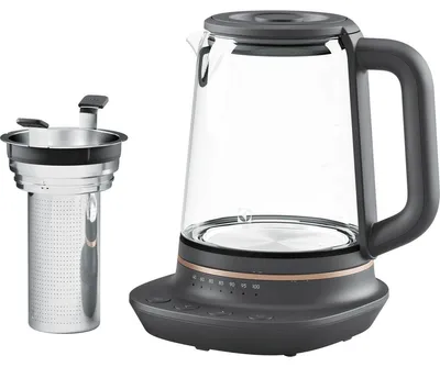 Zdjęcie produktu dla Electrolux E7GK1-8BP, 1,7 l, 2000 W, Czarny, Miedziany, Regulowany termostat, Wskaźnik poziomu wody, Bezprzewodowy