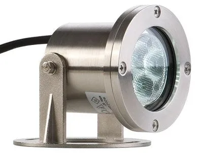 Produktbild von Relco LED Außenstrahler ATHENES IP67 – Edelstahl AISI 316L · 4W · schwenkbar · Garten- & Objektbeleuchtung