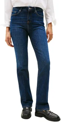 Productafbeelding van Tommy Hilfiger dames jeans, bootcut model, blauw (donkerblauw), maat 28W/34L