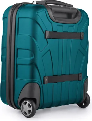Produktbild von Handgepäck Hartschalen Koffer Trolley Koffer Reisekoffer, Aqua Grün, Handgepäck unter dem Sitz 45 cm, Kabinenkoffer geeignet für den Transport unter dem Passagiersitz.