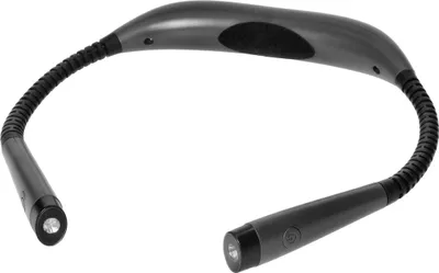 Produktbild von LED-Nackenlampe mit 1000-mAh-Akku, grau