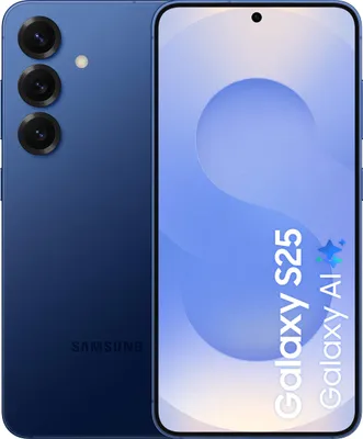 Produktbild von Samsung Galaxy S25 15,8 cm (6.2") Dual-SIM Android 15 5G USB Typ-C 12 GB 128 GB 4000 mAh Navy