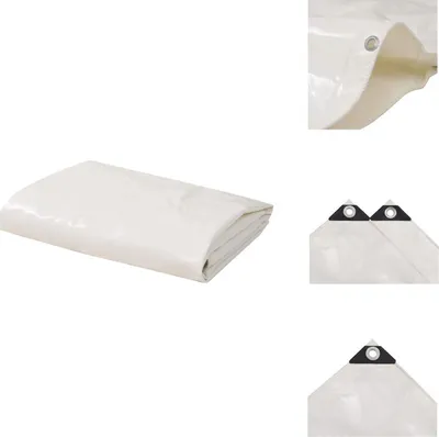Obrázek produktu pro plachta vidaXL 650 g/m² 3x3 m bílá - Plachty