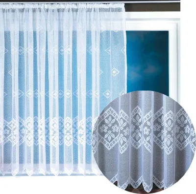 Produktbild von Záclona Marburg s univerzálnou páskou, rozmer: 300x145cm, dizajn: Philomena