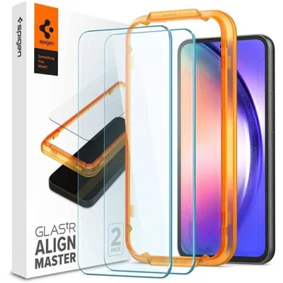 Obrázek produktu pro Ochranné tvrzené sklo Spigen pro Samsung Galaxy A54 5G, 2 ks