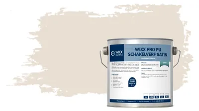 Productafbeelding van Wixx PRO PolyurethanSchakelverf Satin - RAL 9001 | Crèmewit - 20L
