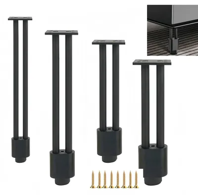 Productafbeelding van Elzusha - Aluminium Meubelpoten voor Tafel en Sofa, 25 cm Hoog
