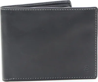 Produktbild von Esquire flache echt Leder Geldbörse Portemonnaie mit RFID Schutz schwarz