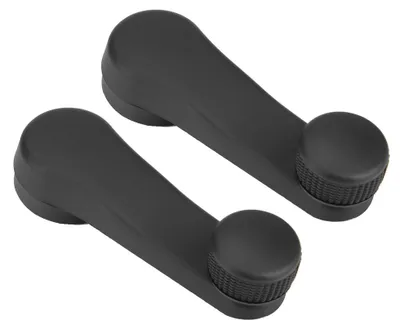 Imagen del producto de 1H0837581 - 2 unidades de manijas para enrollacristales de coche, compatibles con los modelos Golf MK3, MK4, Vento y Bora, fabricados entre 1997 y 2010