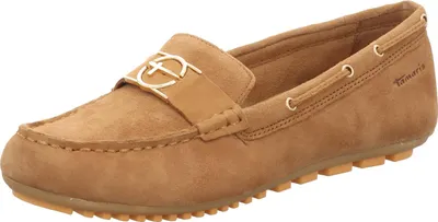 Produktbild von Tamaris Damen Moccassin flach Leder, braun, 42 EU