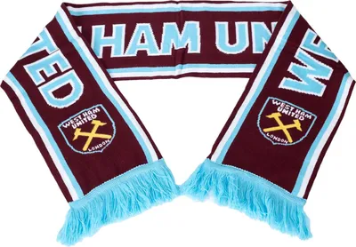 Produktbild von West Ham United FC - Schal TA14197 (Einheitsgröße) (Rotwein/Blau)