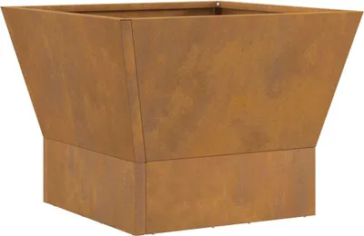 Produktbild von "SALE 2026" Feuerstelle Braun 40 x 40 x 35 cm Wetterfeststahl - Feuerkörbe & -schalen DE9603535