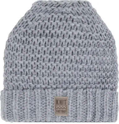 Produktbild von Knit Factory Alex Mütze - Grau - One Size
