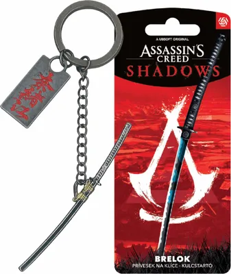 Zdjęcie produktu dla Cenega Assassin's Creed Shadows Naoe Katana Keychain, Figurka kolekcjonerska, Gra wideo