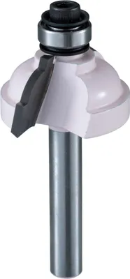 Produktbild von Makita Halbhohlkehlfräser mit Anlauflager Ø 19 mm Ø 19 mm - 8 mm Schaft - 3,2 mm Radius