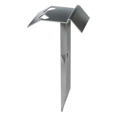 Obrázek produktu pro Podpěra pro nájezd Alberts | pro zatloukání nebo betonování | žárově pozinkovaná | 125 x 47 mm