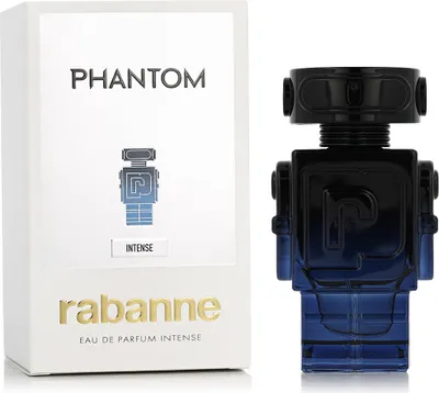 Produktbild von Rabanne Phantom Intense, Männer, 50 ml, Nicht nachfüllbare Flasche, Lavendel, Orangenblüte, Vanille
