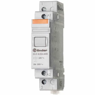 Produktbild von Finder Installations-Relais 22.21.8.230.4000 1S 20A 230VAC