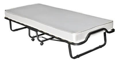 Produktbild von Raumsparbett Klappbett inklusive Rost & Matratze metallic