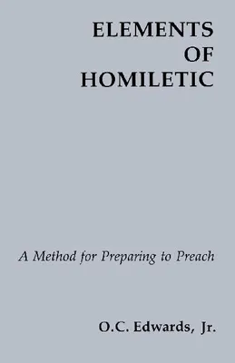 Produktbild von Elements of Homiletic