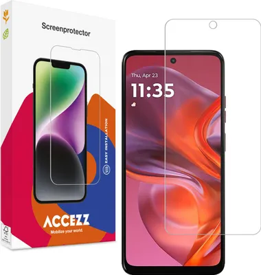 Image de Accezz Protecteur d'écran en verre trempé pour Motorola Moto G05 / E15
