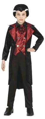 Obrázek produktu pro Strašidelný kostým Upír Halloween 2026 5-6 let