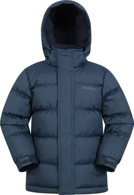 Produktbild von Mountain Warehouse - "Snow II" Steppjacke Wasserbeständig für Kinder MW640 (158) (Dunkelblau)