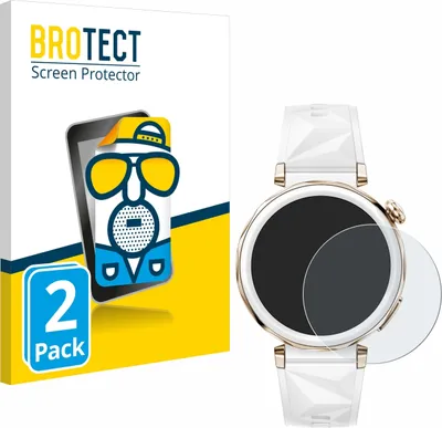 Produktbild von 2x BROTECT Schutzfolie für Huawei Watch GT 5 Pro (42 mm) Displayschutz Displayschutzfolie Folie Matt Entspiegelungsfolie