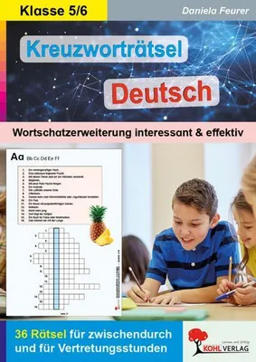 Immagine prodotto di Kreuzworträtsel Deutsch 5.-6. Schuljahr