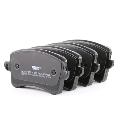 Produktbild von FERODO FDB4050 Bremsbeläge Satz Hinten für AUDI A4 Avant (8K5, B8) Q5 (8RB) A5 Sportback (8TA) A4 Limousine (8K2, B8) A5 Coupe (8T3)