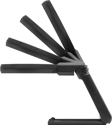 Obrázok produktu pre WEDO LED-Lupe mit ausklappbarem Standfuss schwarz Hand- & Tischlupe in