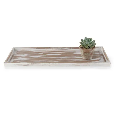 Imagen del producto de 1.06 Tabla de madera con diseño "Shabby Chic", aproximadamente 50x17 cm