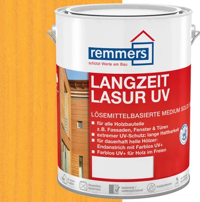 Produktbild von Remmers Dauerschutz-Lasur UV kiefer (RC-270) 2,5 l, Holzlasur