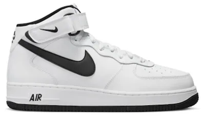 Produktbild von Nike Air Force 1 Mid White Black (2023) - EU 42.5