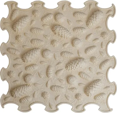Image de Tapis sensoriel cônes souples 1 pièce - blanc lait