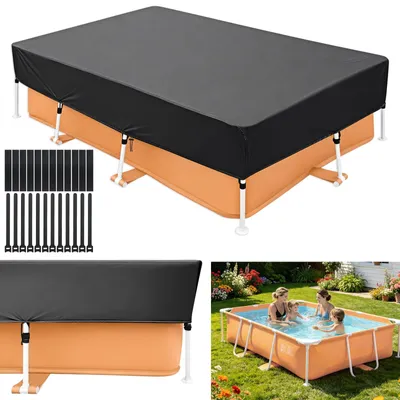 Productafbeelding van Solidchoice - Waterdichte Afdekzeil voor Opbouwzwembaden 225 x 150 x 30 cm