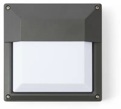 Zdjęcie produktu dla DELTA 215 lampa ścienna antracyt 230V LED E27 15W IP54
