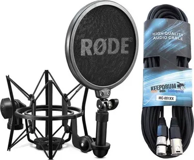 Produktbild von Rode SM6 Mikrofon-Spinne mit Mikrofonkabel