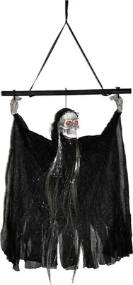 Produktbild von Hänge Figur Skelett Licht, Toneffekte ca.30cm