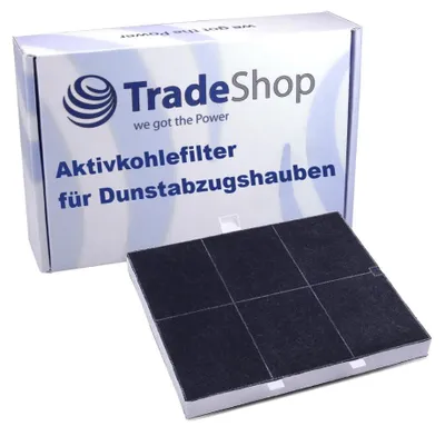 Produktbild von Aktivkohlefilter Ersatzfilter für Dunstabzugshaube 255 x 225 x 23 mm