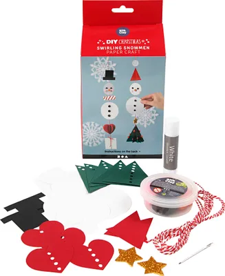 Produktbild von Bastelset zum Basteln tanzender Schneemänner