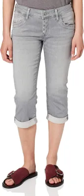 Produktbild von Mavi Damen Alma Jeans Capri Short Bermuda Sommerhose Hose  27W 29W 30W y Grösse 29 Farbe Grau