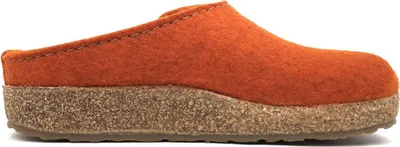 Imagen del producto de Haflinger Grizzly: Chanclas para mujer, zapatillas de estar por casa, sandalias. Color naranja. Para uso casual